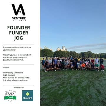 Cover Image for Founder Funder Jog @ Venture Atlanta