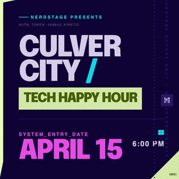 Cover Image for LA Tech Happy Hour - Culver City