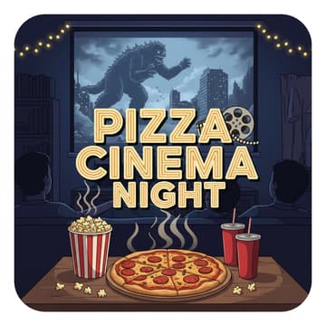 Cover Image for 🍕 피자 시네마 나이트