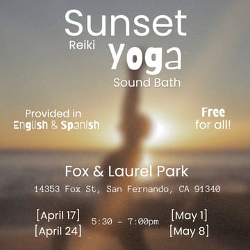 Cover Image for Sunset Yoga / Yoga Al Atardecer