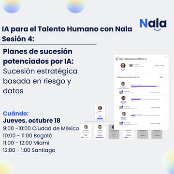 Cover Image for Planes de sucesión potenciados con IA: Sucesión estratégica basada en riesgo y datos