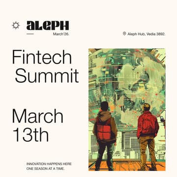 Cover Image for Fintech Summit - Aleph March '26