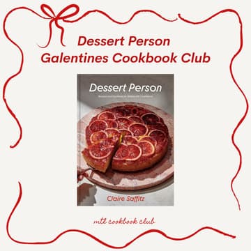 Cover Image for Galentines Cookbook Club: Dessert Person ♥️