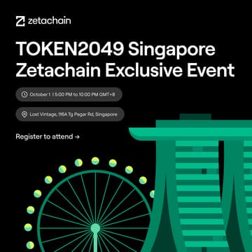 Cover Image for Zetachain Presents Universal Adventure: Token2049 Singapore