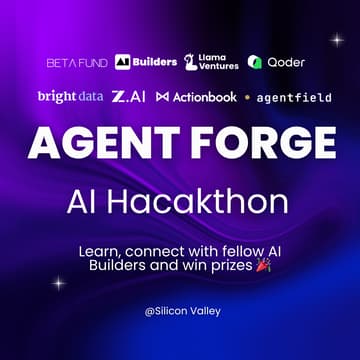 Cover Image for Agent Forge AI Hackathon