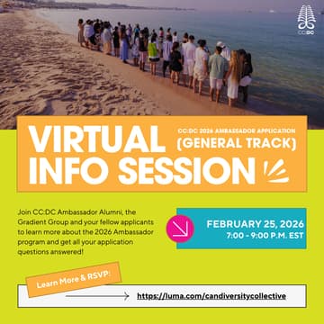 Cover Image for CC:DC '26 Ambassador Final Info Session [General Tracks]