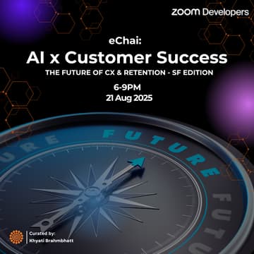 Cover Image for eChai: AI x Customer Success, SF Edition