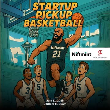 Cover Image for Startup Pickup Basketball presented by Niftmint | Seattle Tech Week