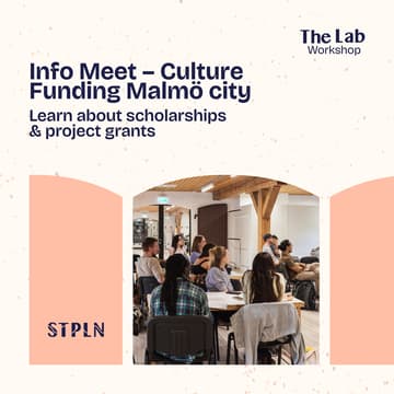 Cover Image for Info meet - Culture funding Malmö city