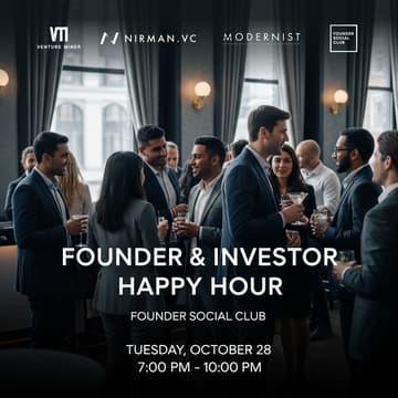 Cover Image for Founder & Investor Happy Hour @ The Modernist (Unofficial TechCrunch Disrupt 2025)
