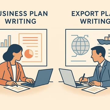 Cover Image for "Business Plan Writing” and “Export Plan Writing