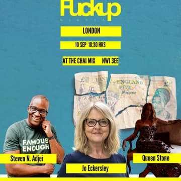 Cover Image for FuckUp Nights London #1 - September 2025