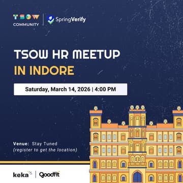 Cover Image for TSOW HR Meetup in Indore