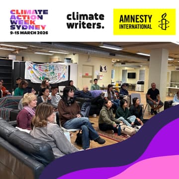 Cover Image for Write a Better Future: Harnessing the power of letter writing to your MP with Climate Writers & Amnesty International