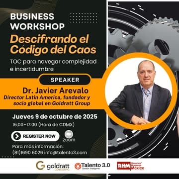 Cover Image for Descifrando el Código del Caos: TOC para navegar complejidad e incertidumbre