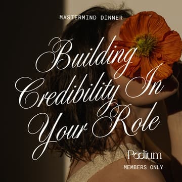 Cover Image for Mastermind: Building Credibility In Your Role