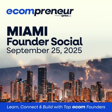Cover Image for Miami Ecom Founder Social Sep 2025