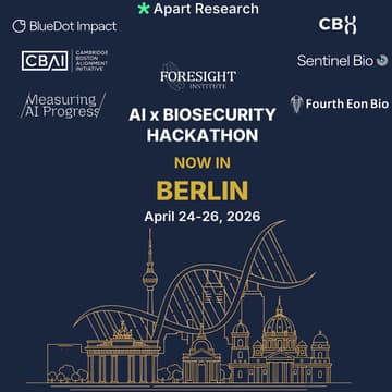 Cover Image for AIxBio Hackathon 2026 - Berlin - Apart Research