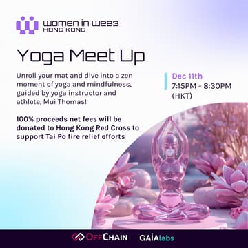 Cover Image for Yoga for Tai Po: Charity Flow with Mui Thomas 🧘‍♀️