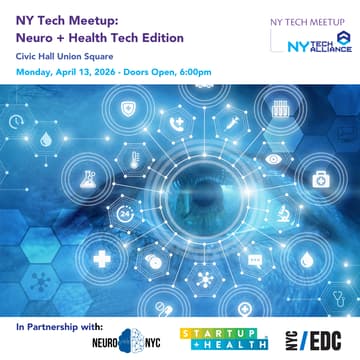 Cover Image for NY Tech Meetup: Neuro + Health Tech Edition