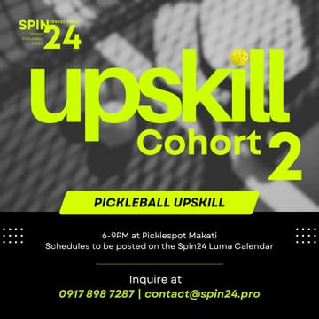 Cover Image for COHORT 2 Pickleball Upskill: Module 2 Serving and Groundstrokes