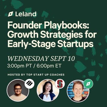 Cover Image for Founder Playbooks: Growth Strategies for Early-Stage Startups