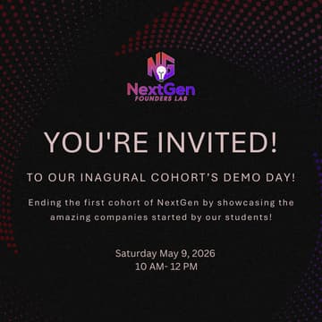 Cover Image for NextGen's Demo Day!