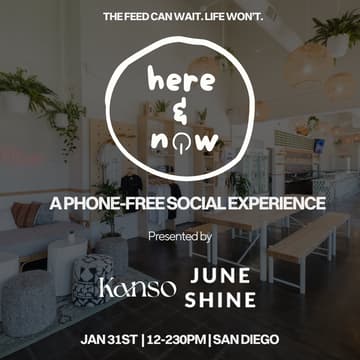 Cover Image for Here & Now: A Phone-Free Experience (San Diego)