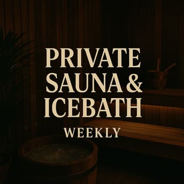 Cover Image for Private Sauna & Ice bath