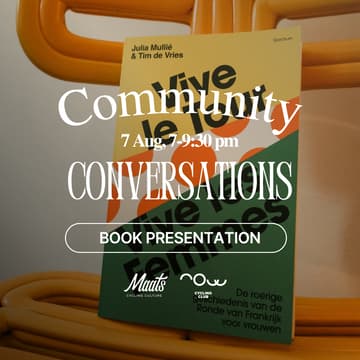 Cover Image for Community Conversations: Vive le Tour, Vive les Femmes · book presentation