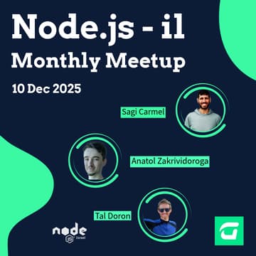 Cover Image for Dec 2025 Node.js Monthly Meetup