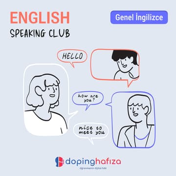 Cover Image for Doping Hafıza Speaking Club - Genel İngilizce (Yetişkin Grup)
