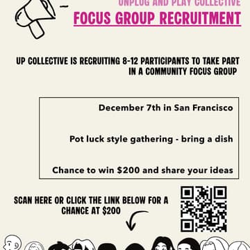 Cover Image for Community Focus Group & Pot Luck (Win $200)