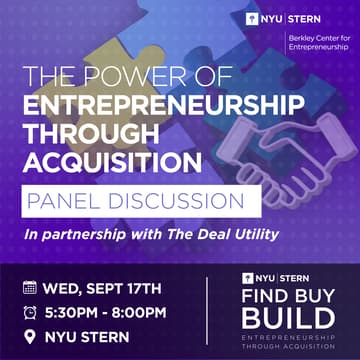 Cover Image for The Power of Entrepreneurship Through Acquisition (ETA)