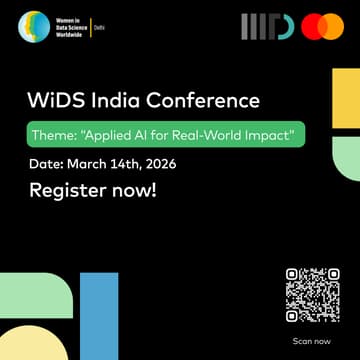Cover Image for WiDS India Conference 2026