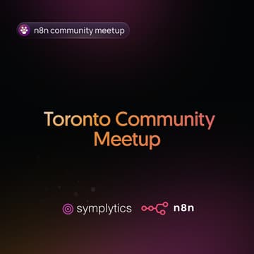 Omslagafbeelding voor n8n Toronto Community Meetup