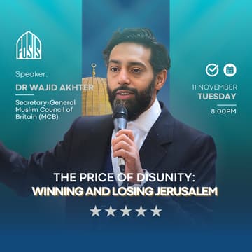 Cover Image for The Price of Disunity: Winning and Losing Jerusalem with Dr. Wajid Akhter