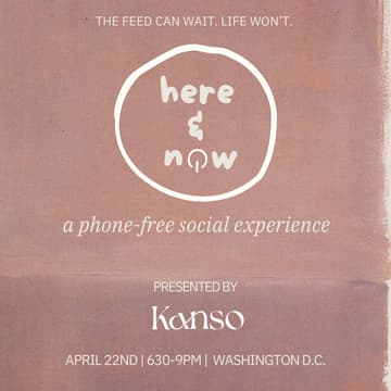 Cover Image for Here & Now: A Phone-Free Experience (Washington D.C.)