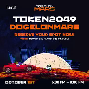 Cover Image for Token2049 Dogelonmars