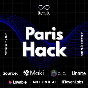 Cover Image for Iterate - Paris Hackathon