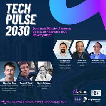 Cover Image for Tech Pulse 2030 – Data with Dignity: A Human-Centered Approach to AI Development