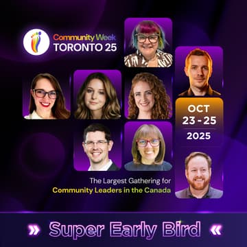 Cover Image for Toronto Community Week (October 23-25, 2025) - by Led by Community