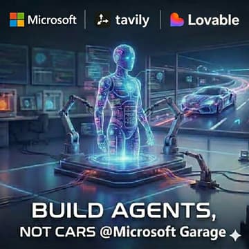 Cover Image for Build Agents, Not Cars at the @Microsoft Garage in NYC