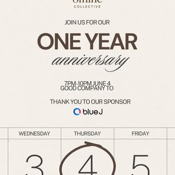 Cover Image for Offline Collective Presents: Our One Year Anniversary!