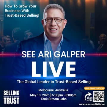 Cover Image for Startup Networking⚡& Sales Masterclass with Ari Galper (Founder Unlock the Game
