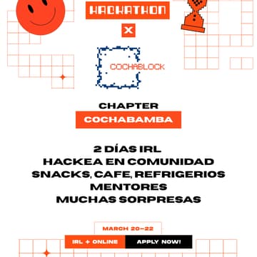 Cover Image for Aleph Hackathon chapter Cochabamba 2026