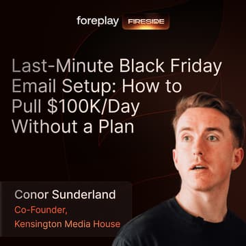 Cover Image for Last-Minute Black Friday Email Setup: How to Pull $100K/Day Without a Plan