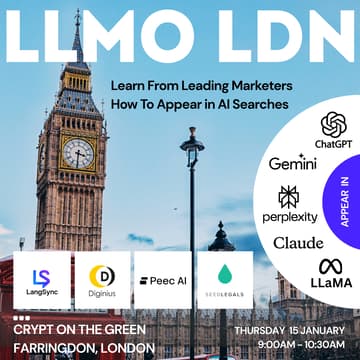 Cover Image for AEO LDN January: Discover How To Rank in AI Searches