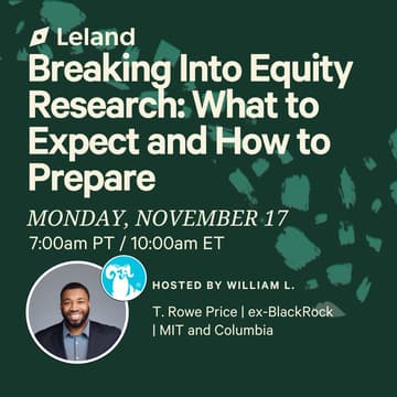 Cover Image for Breaking into Equity Research: What to Expect and How to Prepare