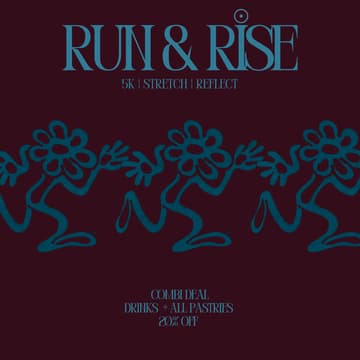 Cover Image for RISE x Café Maha Amsterdam |   Run & Rise